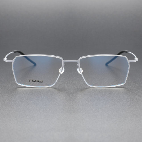 Titanium Eyeglasses LE0100_Silver