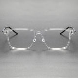 Titanium & Nylon Eyeglasses LE0113_Clear