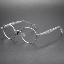 Titanium Eyeglasses LE0063_Silver