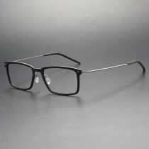 Titanium & Nylon Eyeglasses LE0119_Matte Black & Gunmetal