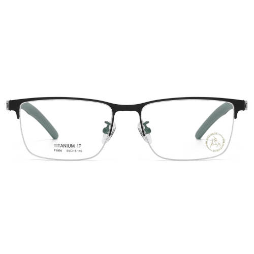 Stainless Steel Eyeglasses LE0054_Black