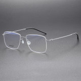 Titanium Eyeglasses LE0098_Silver