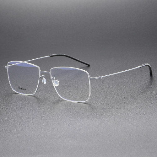 Titanium Eyeglasses LE0098_Silver