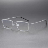 Titanium Eyeglasses LE0100_Silver