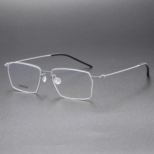 Titanium Eyeglasses LE0100_Silver