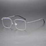 Titanium Eyeglasses LE0102_Silver