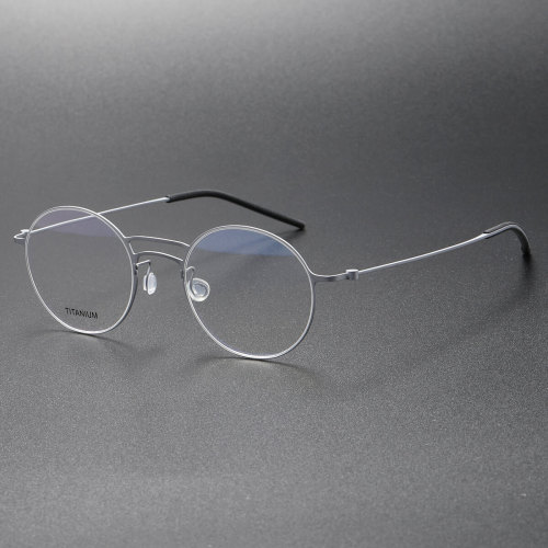 Titanium Eyeglasses LE0105_Silver