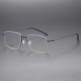 Titanium Eyeglasses LE0098_Blue