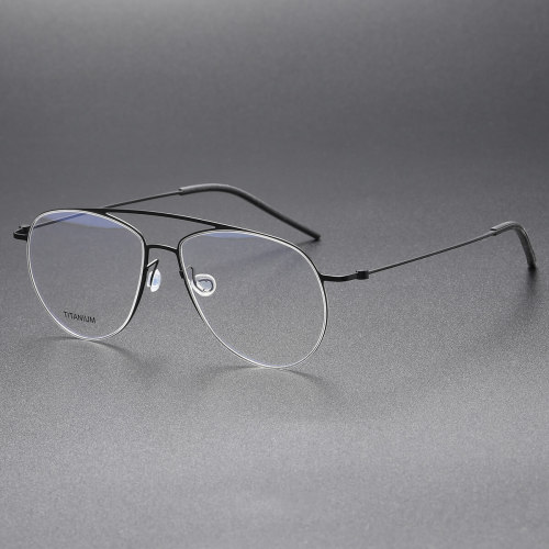 Titanium Eyeglasses LE0096_Black