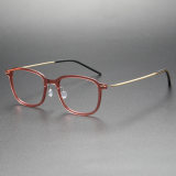 Titanium & Nylon Eyeglasses LE0116_Pink