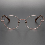 Titanium Eyeglasses LE0063_Rose Gold