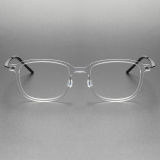 Titanium & Nylon Eyeglasses LE0116_Clear