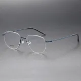 Titanium Eyeglasses LE0092_Blue