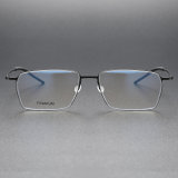 Titanium Eyeglasses LE0100_ Black