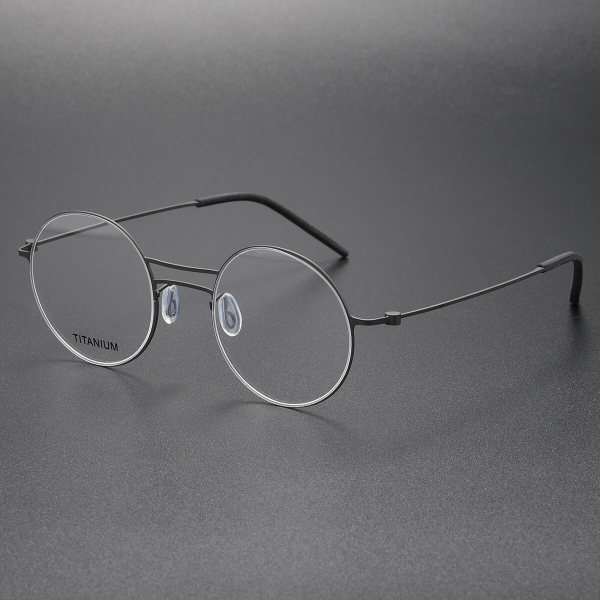 Titanium Eyeglasses LE0105_Gunmetal