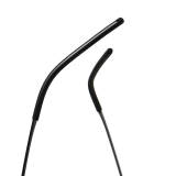 Round Titanium Glasses LE1175_Black