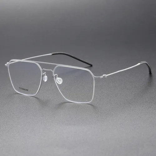 Titanium Eyeglasses LE0104_Silver