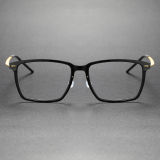 Titanium & Nylon Eyeglasses LE0113_Black & Gold