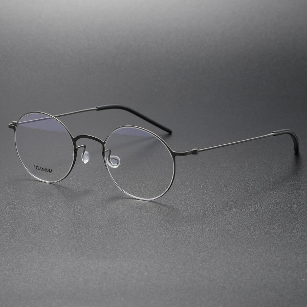 Titanium Eyeglasses LE0090_Gunmetal