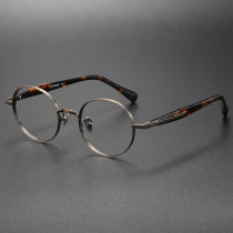 Titanium Eyeglasses LE0063_Bronze