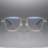 titanium Eyeglasses LE0094_Gold