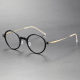 Titanium & Nylon Eyeglasses LE0115_Black & Gold