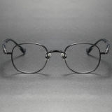 Titanium & Acetate Eyeglasses LE0064_Black