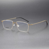 Titanium Eyeglasses LE0100_Gold