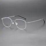 Titanium Eyeglasses LE0092_Silver