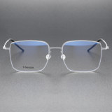 Titanium Eyeglasses LE0102_Silver