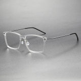 Titanium & Nylon Eyeglasses LE0113_Clear