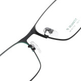 Stainless Steel Eyeglasses LE0056_Black