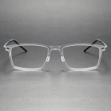 Titanium & Nylon Eyeglasses LE0124_Clear