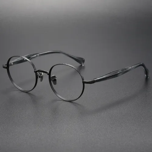 Titanium Eyeglasses LE0063_Black