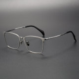Titanium Eyeglasses LE0045_Silver
