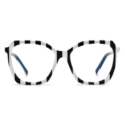 Acetate Eyeglasses LE0774_Black & White