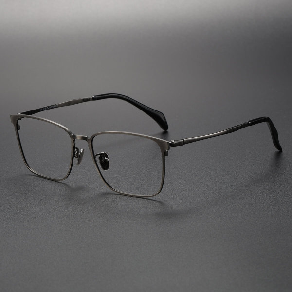 Titanium Eyeglasses LE0045_Gunmetal