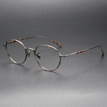 Titanium & TR Eyeglasses LE0024_Bronze Titanium & TR Eyeglasses LE0024_Bronze