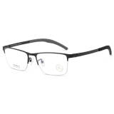 Stainless Steel Eyeglasses LE0053_Black