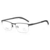 Stainless Steel Eyeglasses LE0054_Gunmetal