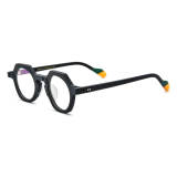 Geometric Glasses Frame LE0643_Matte Black