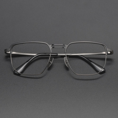 Aviator Titanium Glasses LE1174_Black