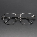 Aviator Titanium Glasses LE1174_Gunmetal