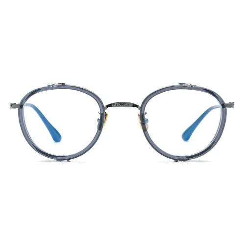 Acetate & Titanium Eyeglasses LE0691_Gray