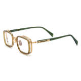 Rectangle Glasses Frames LE0692_Yellow