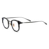 Acetate & Titanium Eyeglasses LE0694_Black