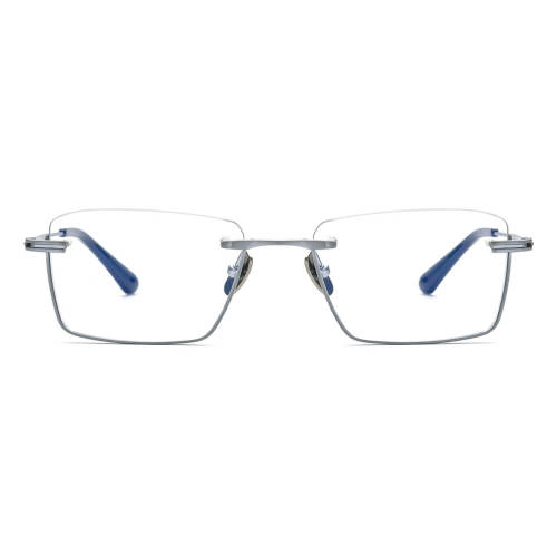 Half Frame Glasses LE0684_Silver