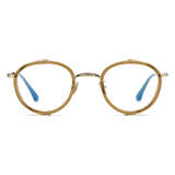 Acetate & Titanium Eyeglasses LE0691_Yellow