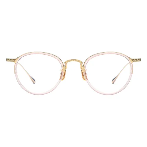 Acetate & Titanium Eyeglasses LE0690_Clear Pink