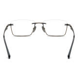 Half Frame Glasses LE0684_Brown